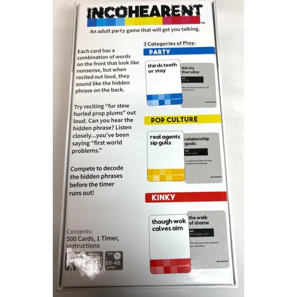 Incohearent Adult Party Game By What Do You Meme? - Picture 3 of 4